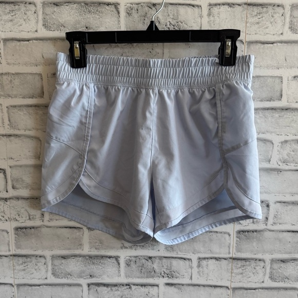 Women’s GAIAM light blue 3” lined athletic shorts XS - Picture 1 of 4